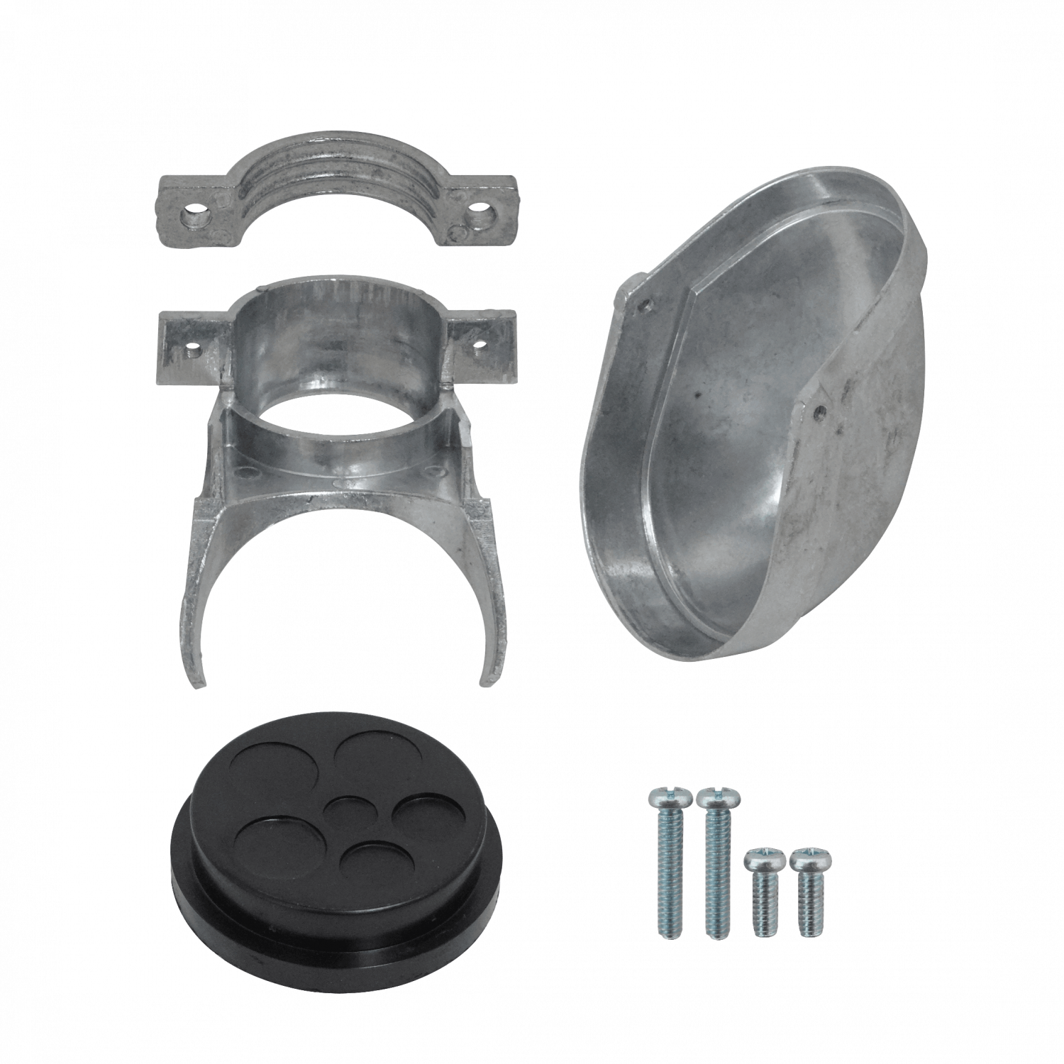 Tapa superior Linkchip EMT50 CAP 50mm 45 a 52mm con 5 salidas para conduit EMT 3