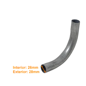 25mm Galvanizado Codo para Conduit Rigido Metalico Curva