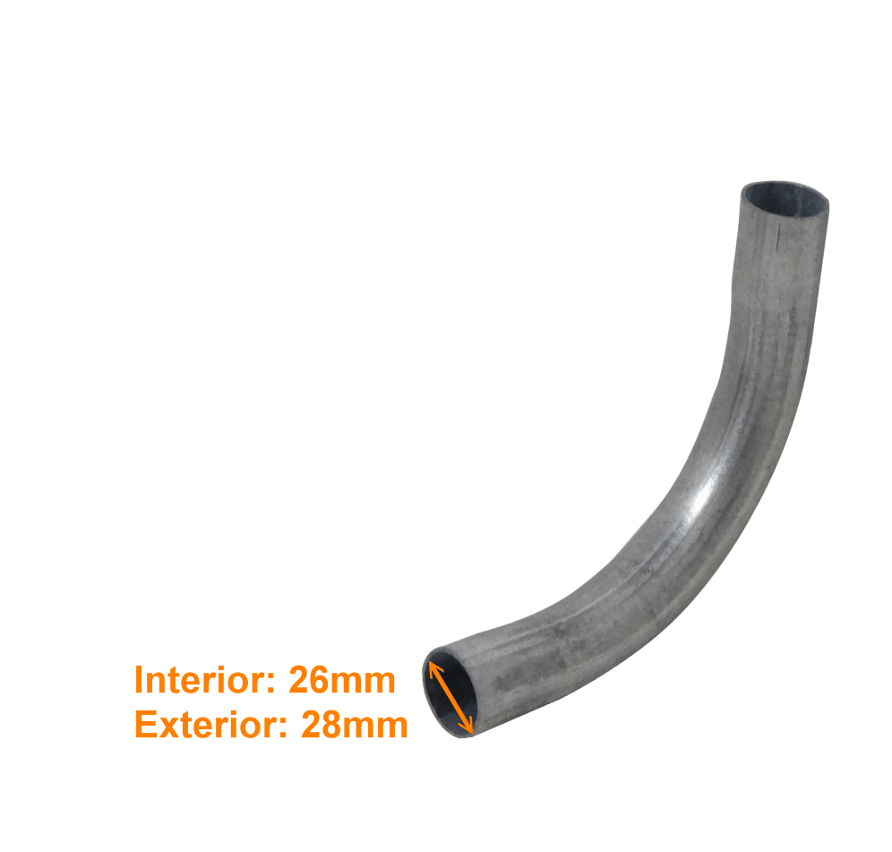 25mm Galvanizado Codo para Conduit Rigido Metalico Curva 1