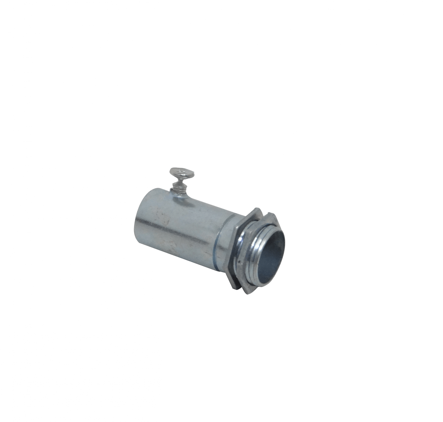 16mm Acero Zincado Salida Caja c/Hilo para Conduit Rigido Metalico 2