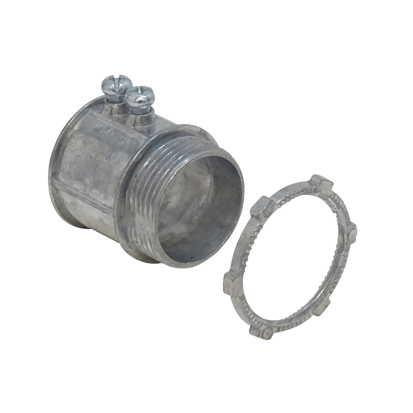 40mm Zinc Salida Caja c/Hilo para Conduit Rigido Metalico 2