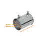 32mm Zinc Union para Conduit Rigido Metalico - Miniatura 1