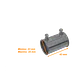 25mm Zinc Union para Conduit Rigido Metalico - Miniatura 1