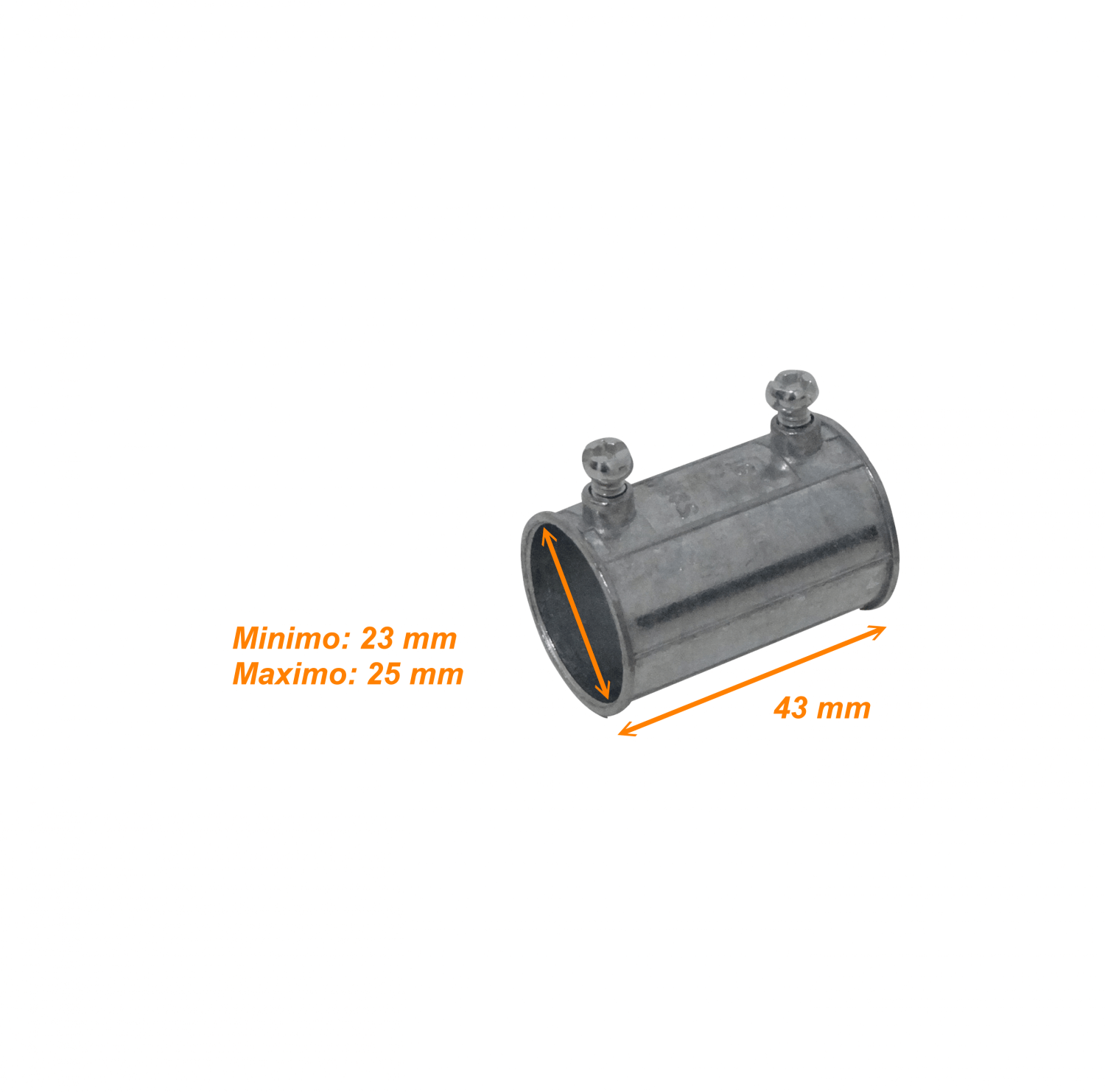 25mm Zinc Union para Conduit Rigido Metalico 1