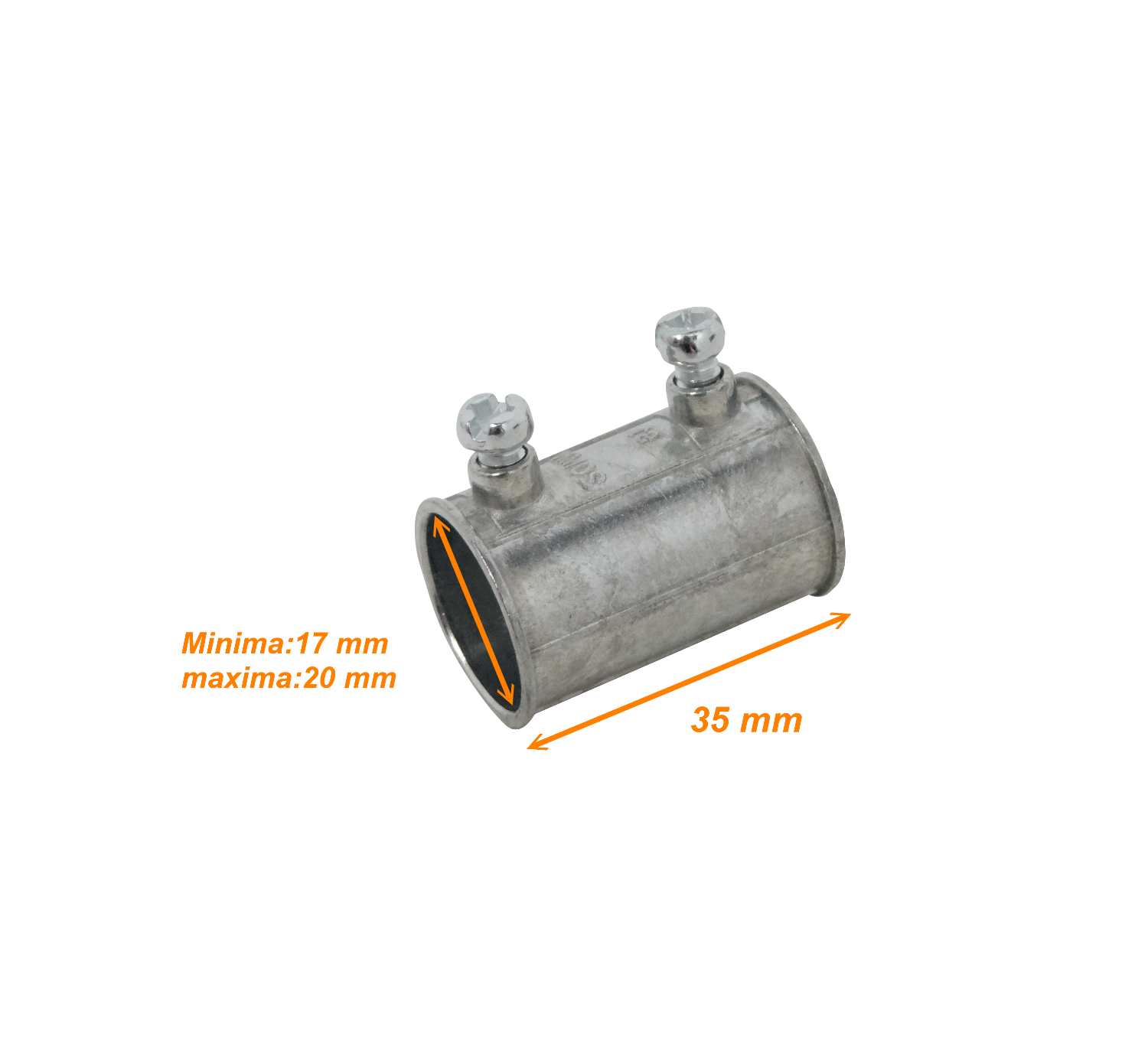20mm Zinc Union para Conduit Rigido Metalico 1