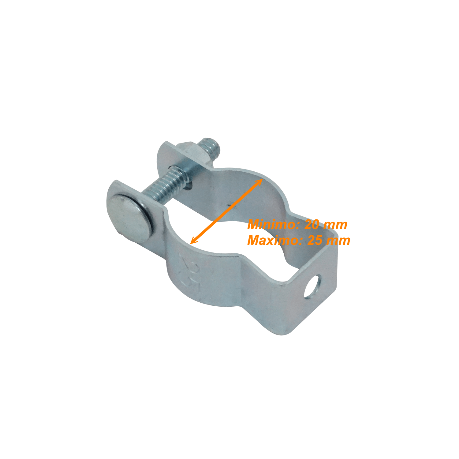 25mm C-T Fijacion Abrazadera Caddy p/Conduit Rigido Metalico  2