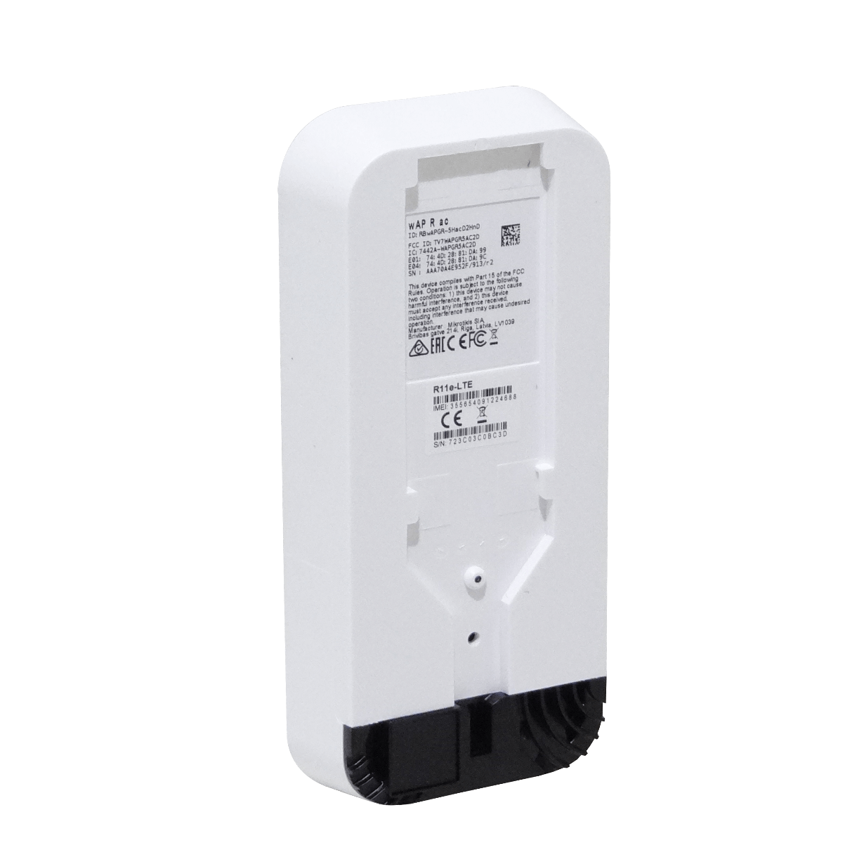 Router MikroTik WAPR-AC 2.4/5GHz 22dBm PoE L4 Ext 24V 8
