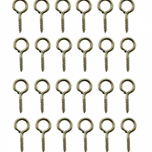 24-unids. M2.5 Hilo-2,5x9mm 13mm-Cancamo-Cerrado 26mm-Largo-Total