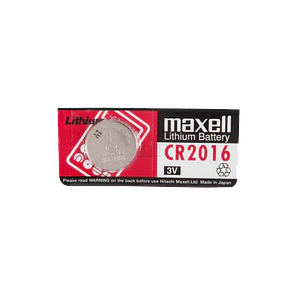 MAXELL Pila 1,6x20mm Litio Lithium Reloj 3V CR2016