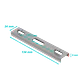 Soporte levantador LinkChip ESCAM-HT para escalerilla de 3 a 6mm - Miniatura 2