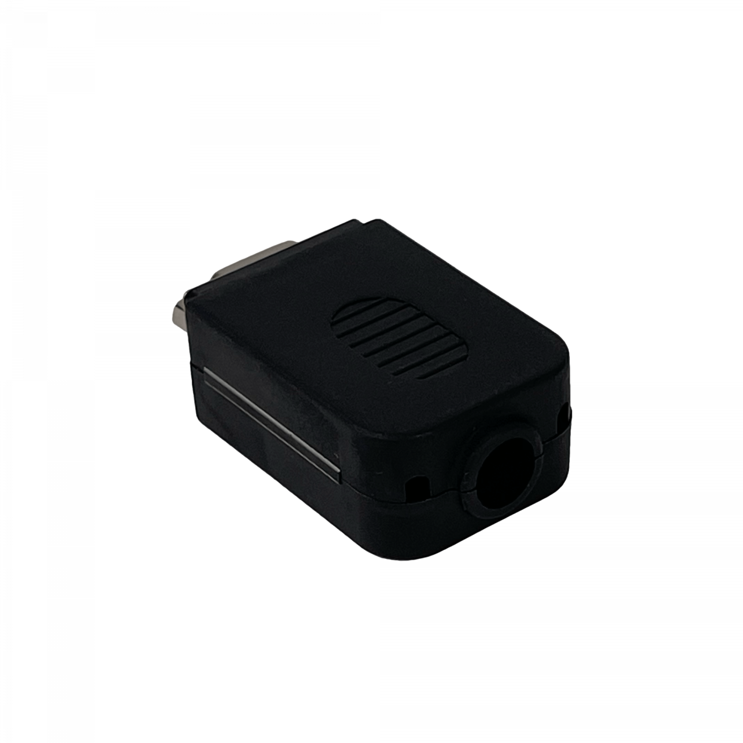 Conector Volante DB9-H DGB9F Hembra DE-09, Terminal Regleta Atornillable, con Tapa Plástica 3