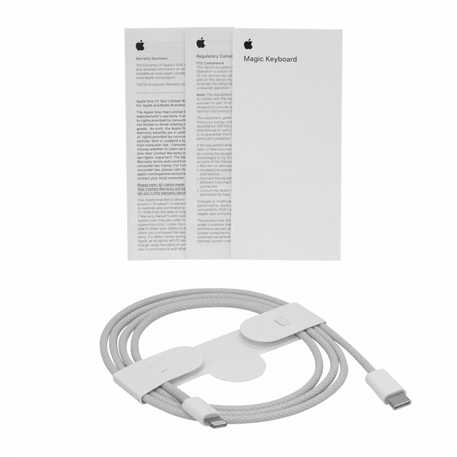 Teclado Apple Bluetooth Recargable sin numerico ni huella version Spanish original 2
