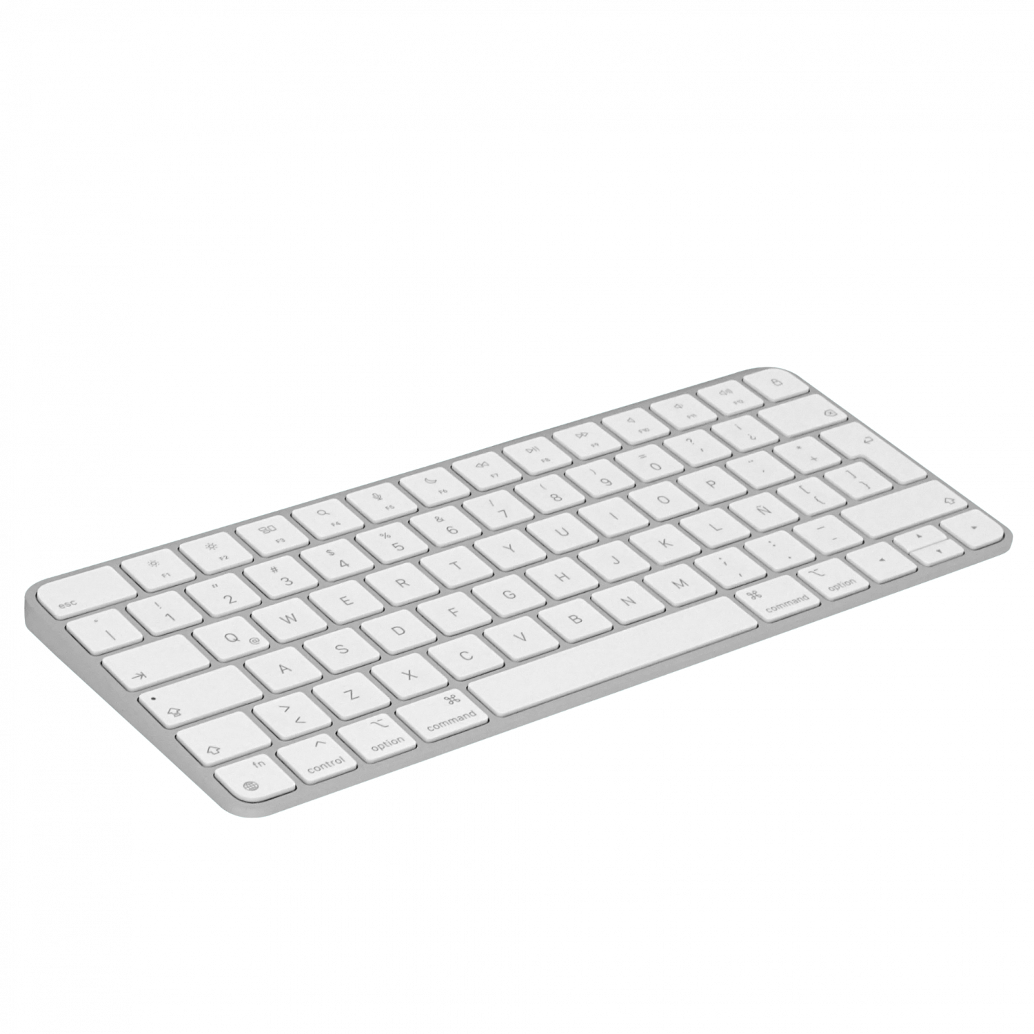 Teclado Apple Bluetooth Recargable sin numerico ni huella version Spanish original 5