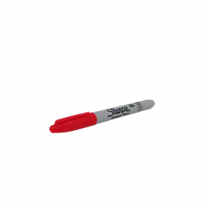 SHARPIE Fino Rojo Permanente Marcador Plumon unidad