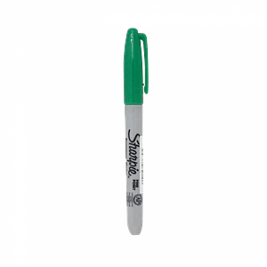 SHARPIE Fino Verde Permanente Marcador Plumon unidad 1812765
