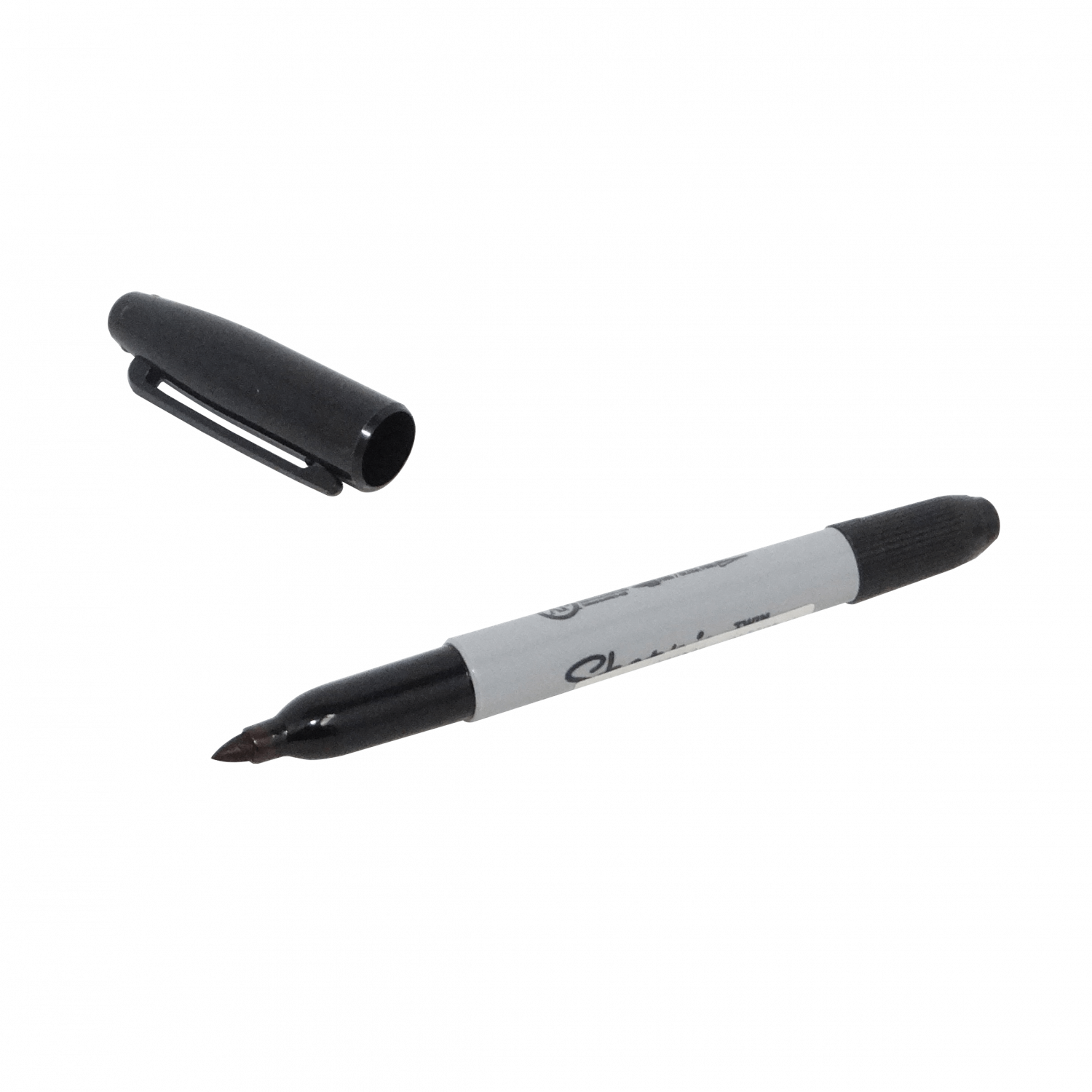 SHARPIE Twin Tip Negro Permanente Marcador Plumon unidad 1805635 2