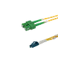 3mt SC/APC-LC/UPC MonoModo SM Duplex Jumper Cable Fibra 9/125um 3mm - Miniatura 2