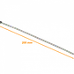 Amarra 200x4,5mm Acero Inoxidable 0,3mm 100-unidades Metalica - Miniatura 1