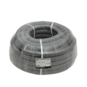 Rollo de 30m, Conduit Flexible Metálico Cubierto en PVC, 40mm (1-1/4