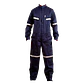 S Azul 42/44 Alt-168cm Overol Poplin Cintas-Reflectantes Poliester - Miniatura 2