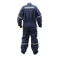 Overol Poplin Cintas-Reflectantes Poliester XXL Azul 50/52 Alt180cm  - Miniatura 3