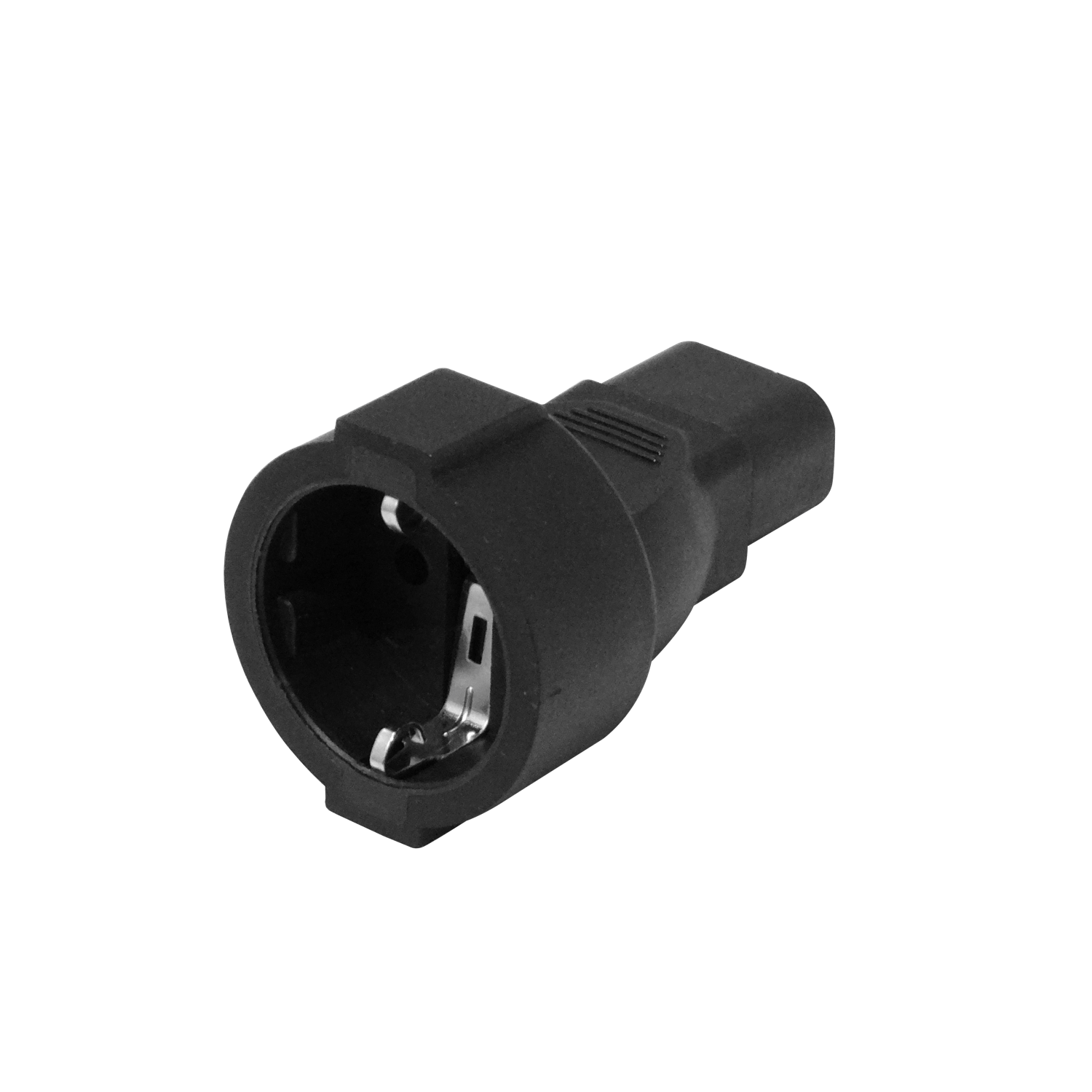 Macho-C14 Schuko-Hembra c/Tierra Adaptador 10A no-Certificado 2