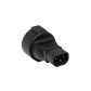 Macho-C14 Schuko-Hembra c/Tierra Adaptador 10A no-Certificado - Miniatura 3
