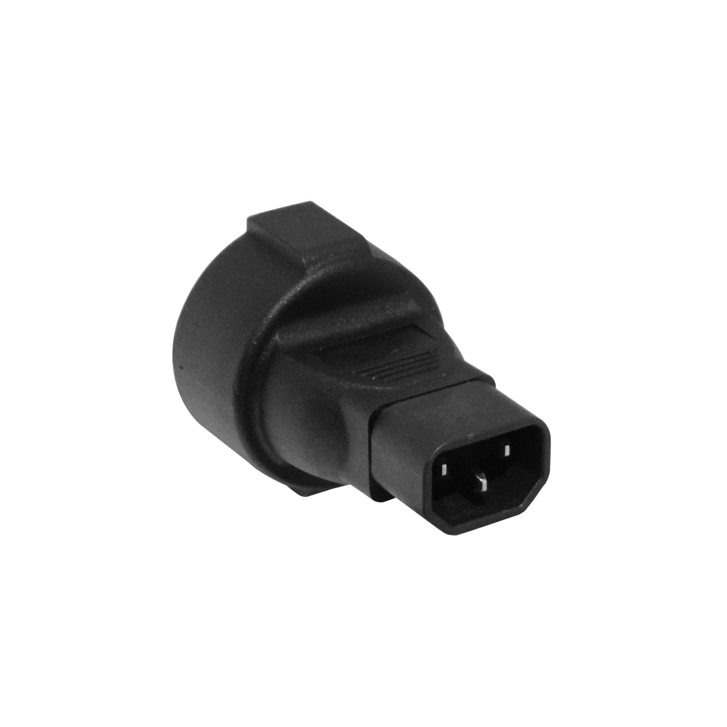 Macho-C14 Schuko-Hembra c/Tierra Adaptador 10A no-Certificado 3