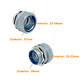 Metalico 40mm Prensa Estopa para Flexible Aislacion IP65 - Miniatura 3