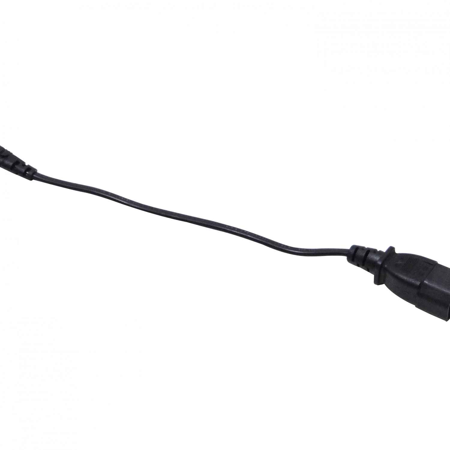 Tipo-8-C7-Hembra a C14-Macho Cable Poder 3A 2x0, 75mm2 80cm, 0.8mt Negro 2