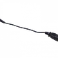 Tipo-8-C7-Hembra a C14-Macho Cable Poder 3A 2x0, 75mm2 80cm, 0.8mt Negro - Miniatura 2