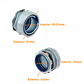Metalico 63mm Prensa Estopa para Flexible Aislacion IP65 - Miniatura 1