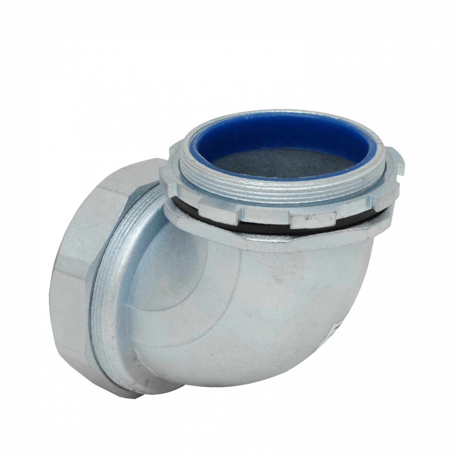 Metalico 90mm Codo Prensa Estopa para Flexible Aislacion IP65 2