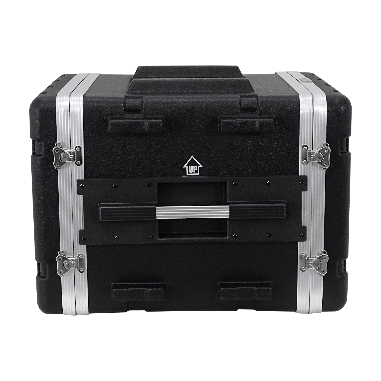 Rack Portátil de Plástico 8U, 42cm Fondo, 2 Tapas, Para Exteriores, Negro 5