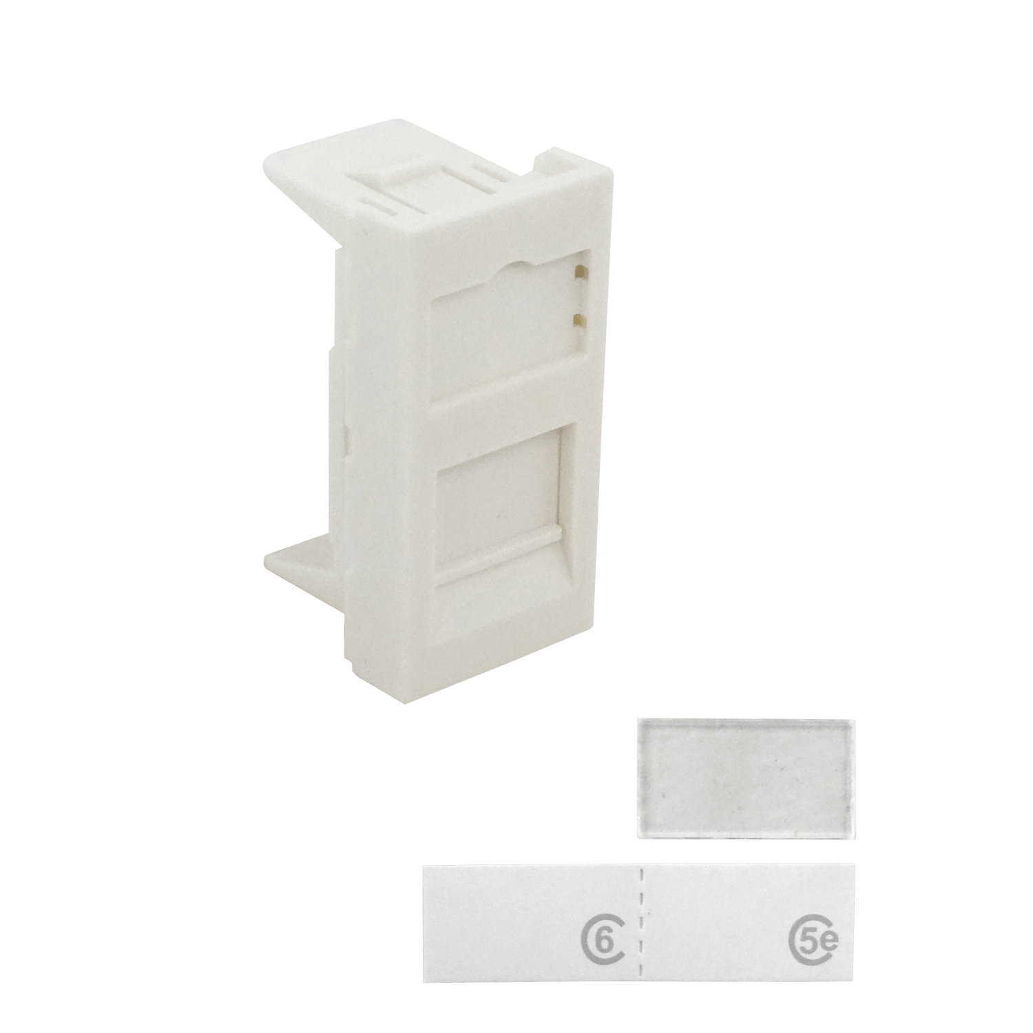 FURUKAWA Adaptador Europeo 45x22,5mm Blanco para Keystone 35050250 2