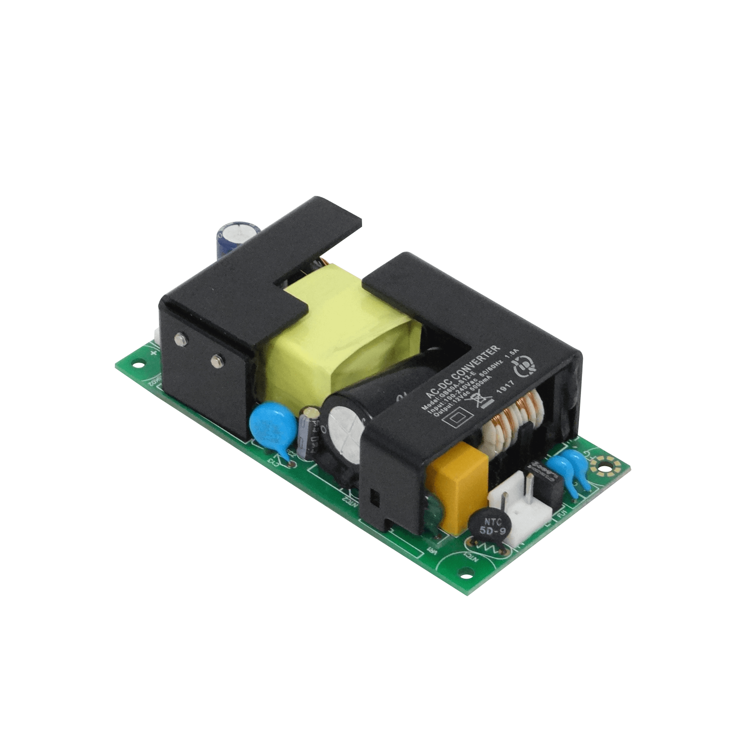 Fuente de Poder MikroTik F-MIK-8XG - 12V 5A 60W para CRS312-4C+8XG-RM 3