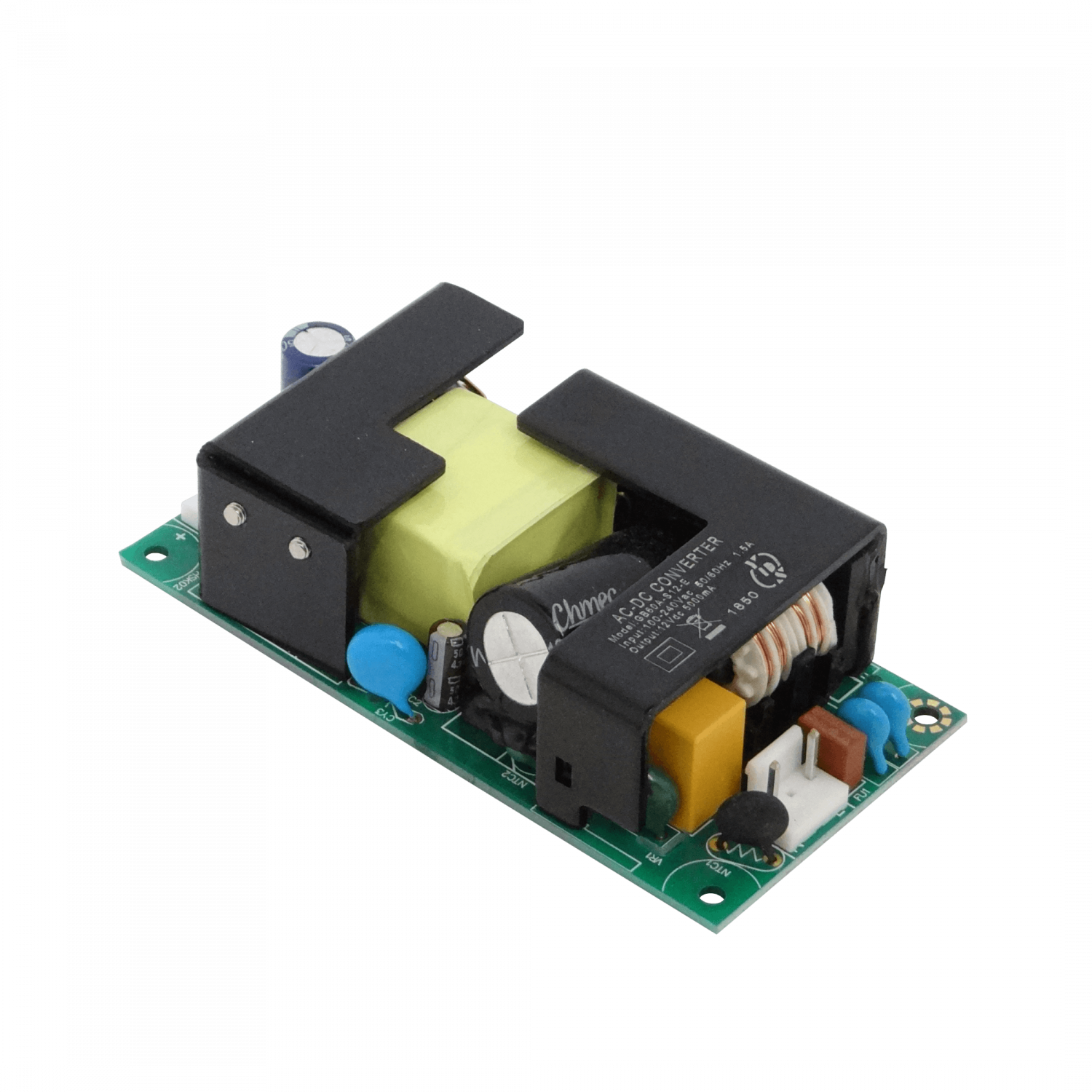 Fuente MikroTik GB60A-S12 12V 5A 100-240VAC para CCR1016xR2 102x51mm 3