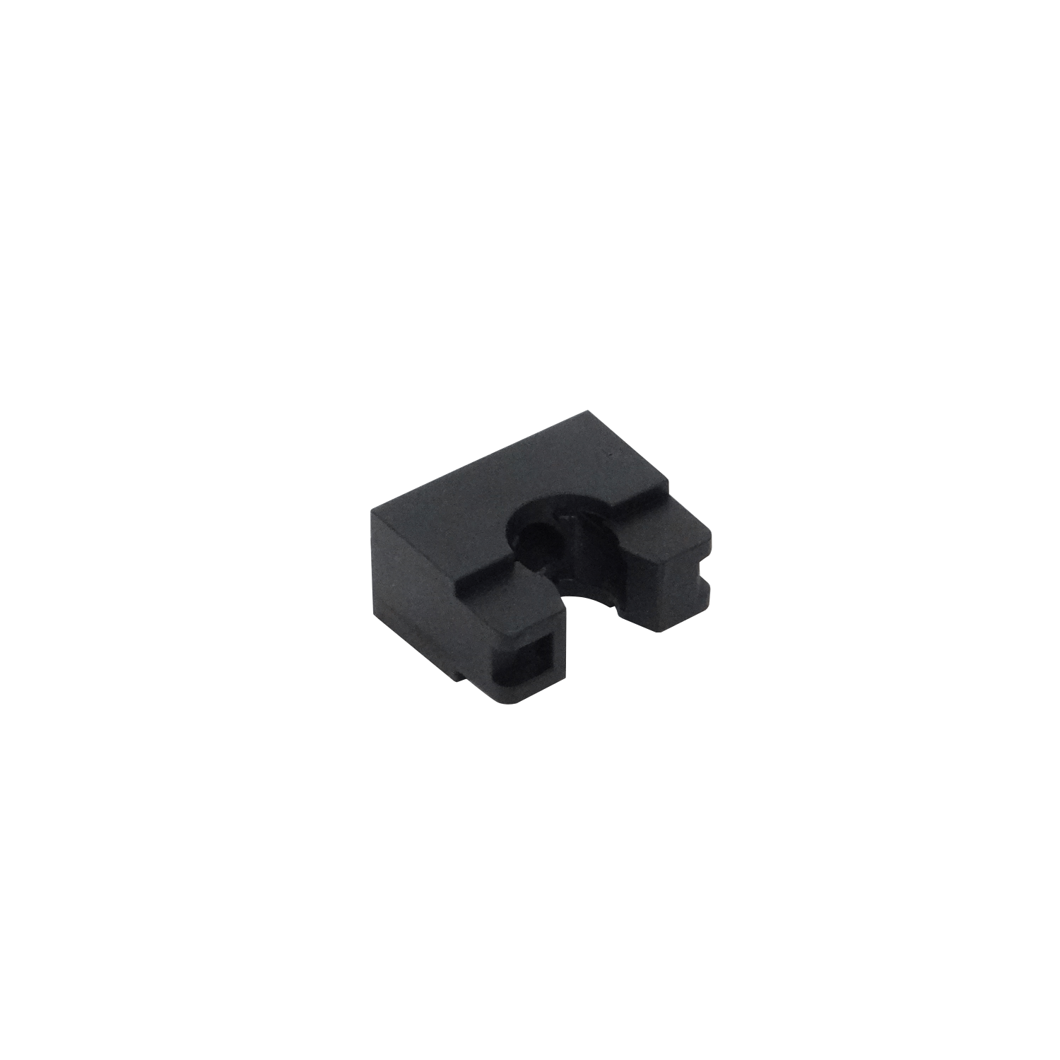 10mm Soporte Abrazadera para Conduit Flexible Plastico Negro PA 1