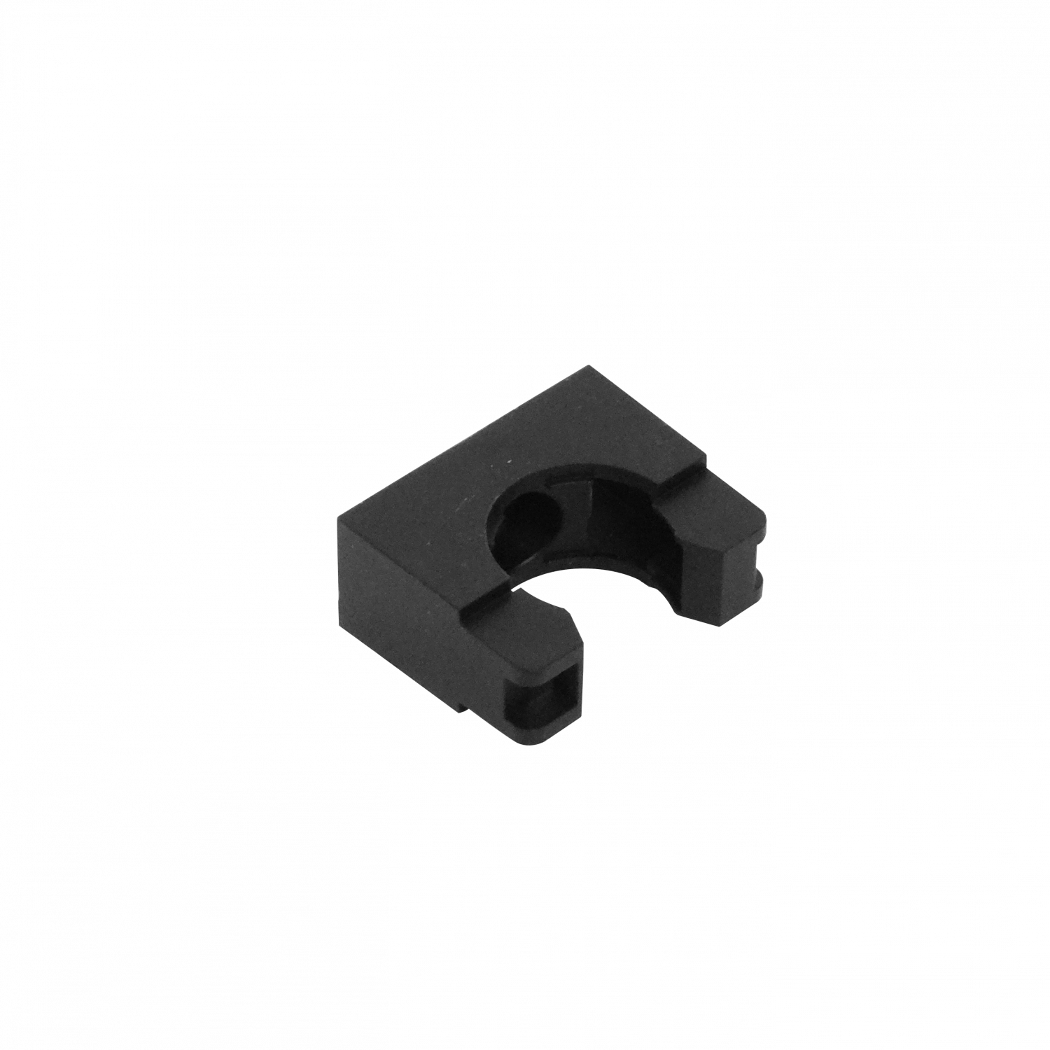 19mm Soporte Abrazadera para Conduit Flexible Plastico Negro PA 2