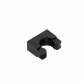 19mm Soporte Abrazadera para Conduit Flexible Plastico Negro PA - Miniatura 2