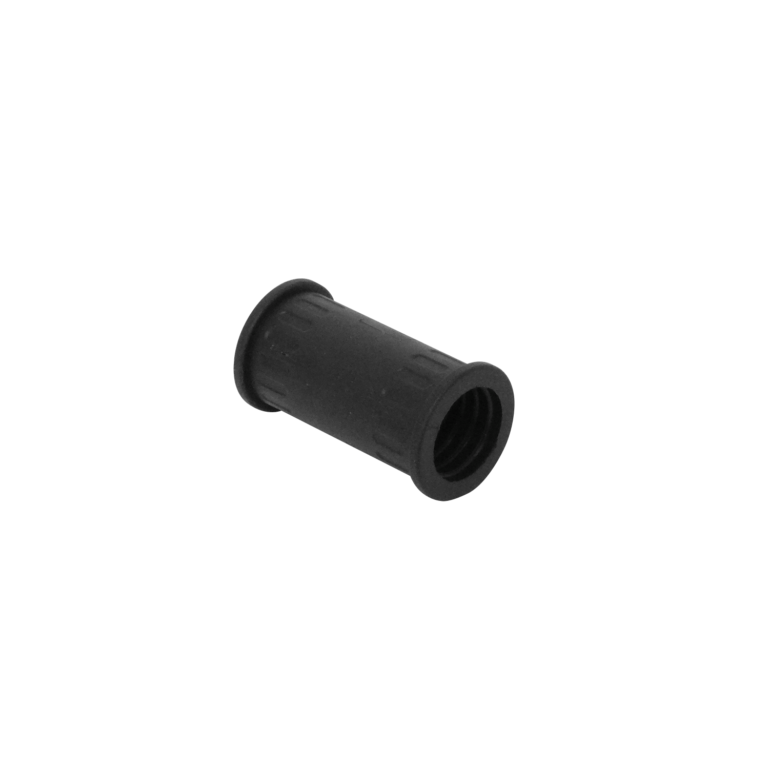 19mm Union Copla para Conduit Flexible Plastico Negro Corrugado 1
