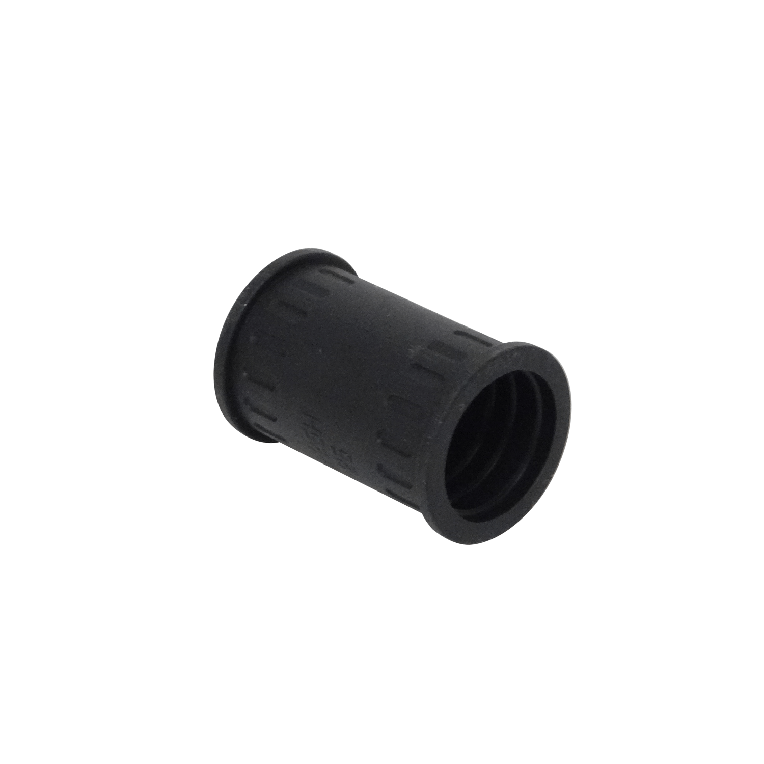 25mm Union Copla para Conduit Flexible Plastico Negro Corrugado 1