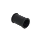 25mm Union Copla para Conduit Flexible Plastico Negro Corrugado - Miniatura 1