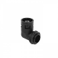 Codo de Salida para Caja Prensa Estopa, 25mm, Compatible con Conduit Flexible de Plástico Negro - Miniatura 3