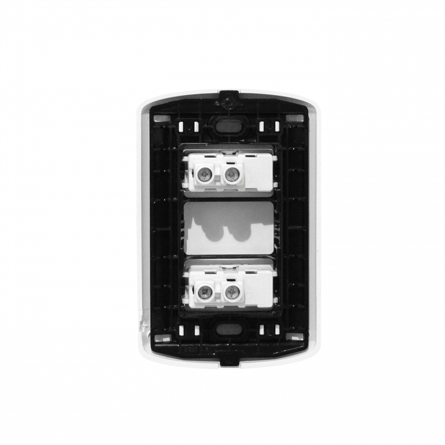 BTICINO Modus 2-interruptor-10A Unipolar-912 c/Base/Tapa Blanca Armado 3