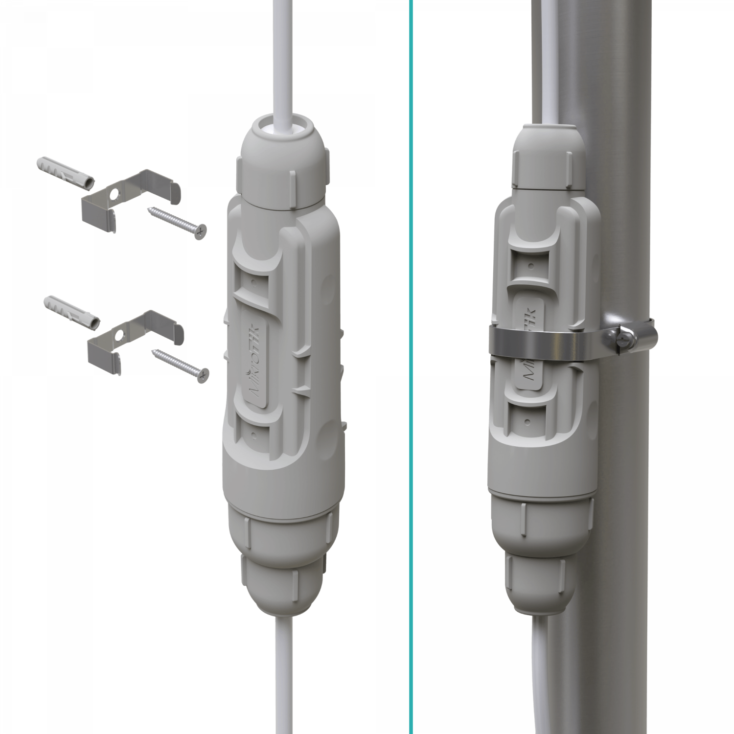 Carcasa MikroTik GPeR IP67 - Protección Exterior para Extensor Ethernet 2