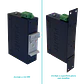 PLANET 4-1000 1-SFP IP30 Switch Industrial Riel-DIN Gigabit req/12-48V - Miniatura 2