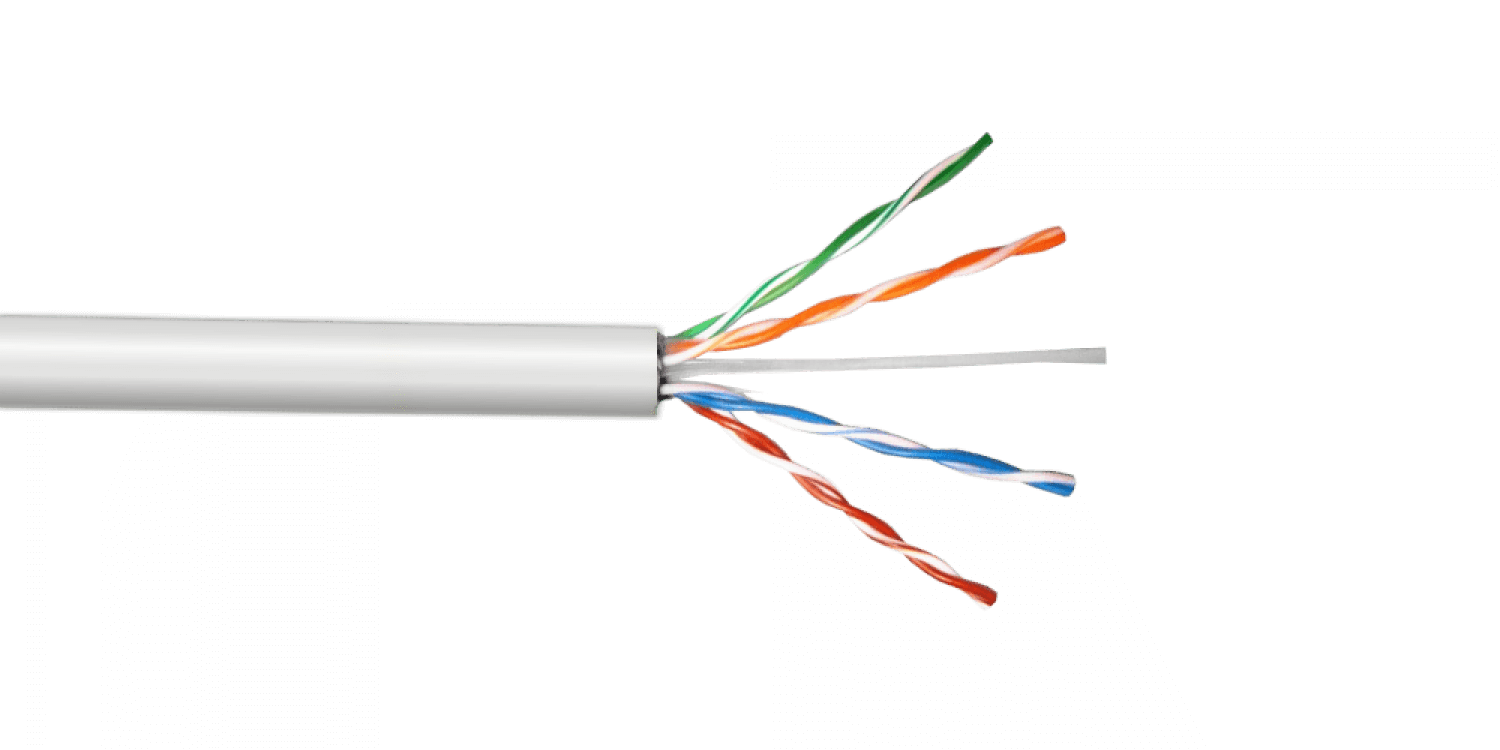 UBIQUITI UTP RFuego Cat6 Interior Blanco 305mt 23AWG 600MHz Caja Cable 1
