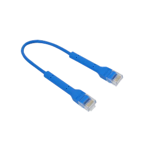Cable Patch Cat6 Ubiquiti RJ45 Azul 10cm Compacto