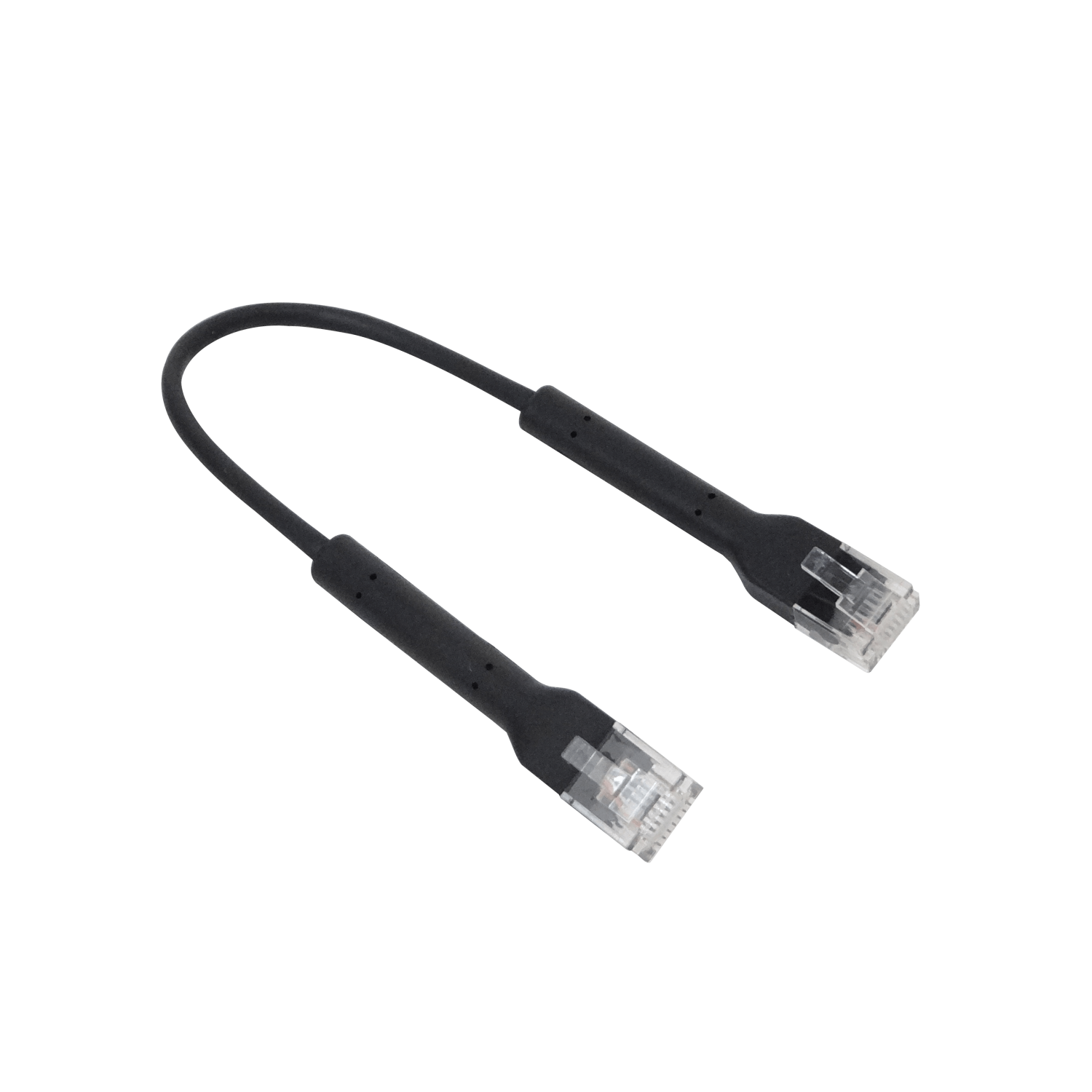 Cable Patch Cat6 Ubiquiti RJ45 Negro 10cm Compacto 1
